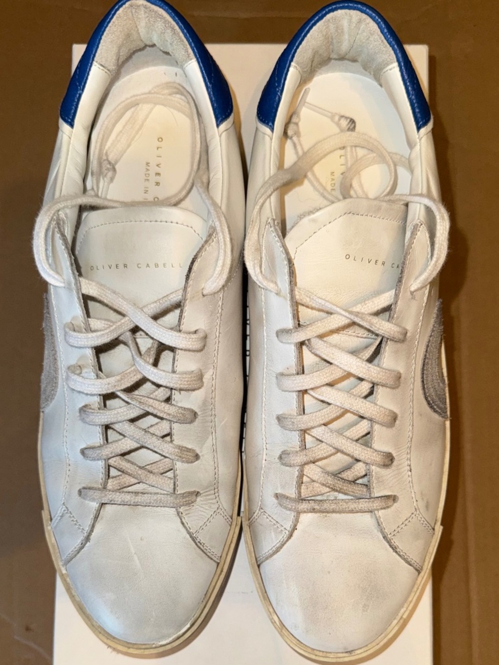 Oliver Cabell Sneaker Size 43 Demi, color Cowboy